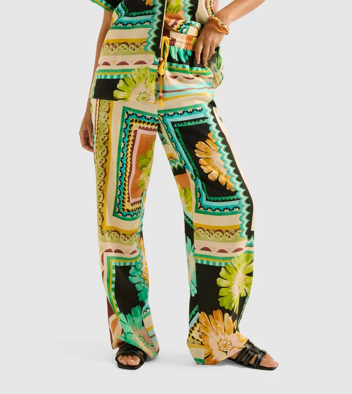 فورايفر نيو Juno Drawstring Straight Leg Pant
